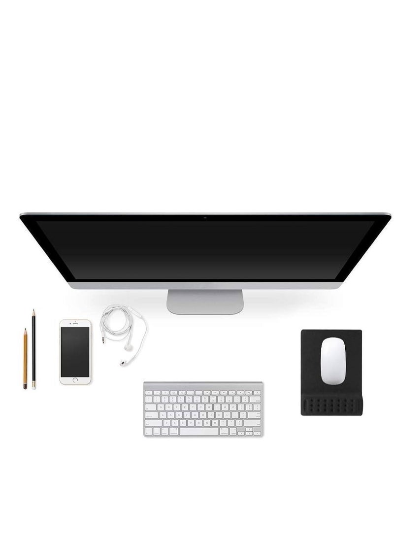GX - Mouse pad with Gel  foam Cushion - Ergonomic Mouse pad with Wrist Rest - Non-Slip & Waterproof - Memory Foam Mouse Mat with Wrist Pad, Hand Rest Gel Pad Mouse, Keyboard, Computer - Image 1
