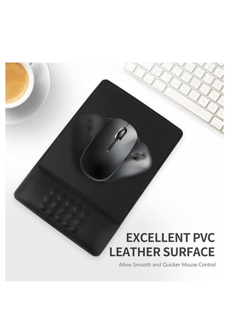 GX - Mouse pad with Gel  foam Cushion - Ergonomic Mouse pad with Wrist Rest - Non-Slip & Waterproof - Memory Foam Mouse Mat with Wrist Pad, Hand Rest Gel Pad Mouse, Keyboard, Computer - Image 1
