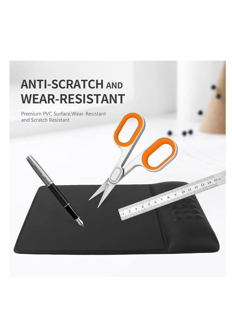 GX - Mouse pad with Gel  foam Cushion - Ergonomic Mouse pad with Wrist Rest - Non-Slip & Waterproof - Memory Foam Mouse Mat with Wrist Pad, Hand Rest Gel Pad Mouse, Keyboard, Computer - Image 1