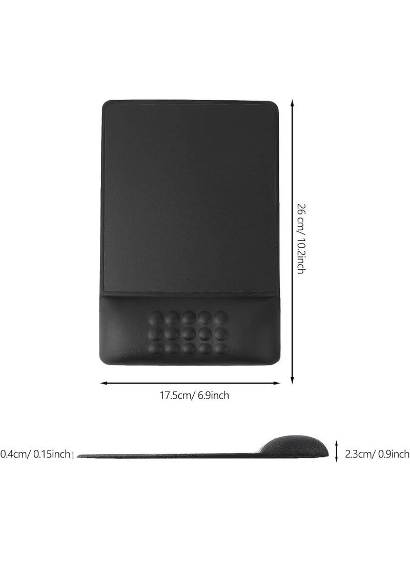 Mouse pad with Gel  foam Cushion - Ergonomic Mouse pad with Wrist Rest - Non-Slip & Waterproof - Memory Foam Mouse Mat with Wrist Pad, Hand Rest Gel Pad Mouse, Keyboard, Computer