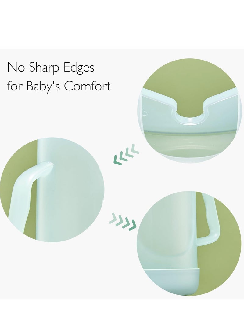 Momcozy - queeze Pouch Holder for Food Pouches and Drink Boxes, Baby Pouch Holder Allows Baby to Self-Feed and Avoid Messes, Baby Food Pouch Holder Handle is Easy to Grip - Image 1