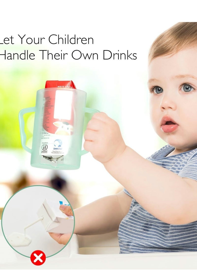 Momcozy - queeze Pouch Holder for Food Pouches and Drink Boxes, Baby Pouch Holder Allows Baby to Self-Feed and Avoid Messes, Baby Food Pouch Holder Handle is Easy to Grip - Image 1