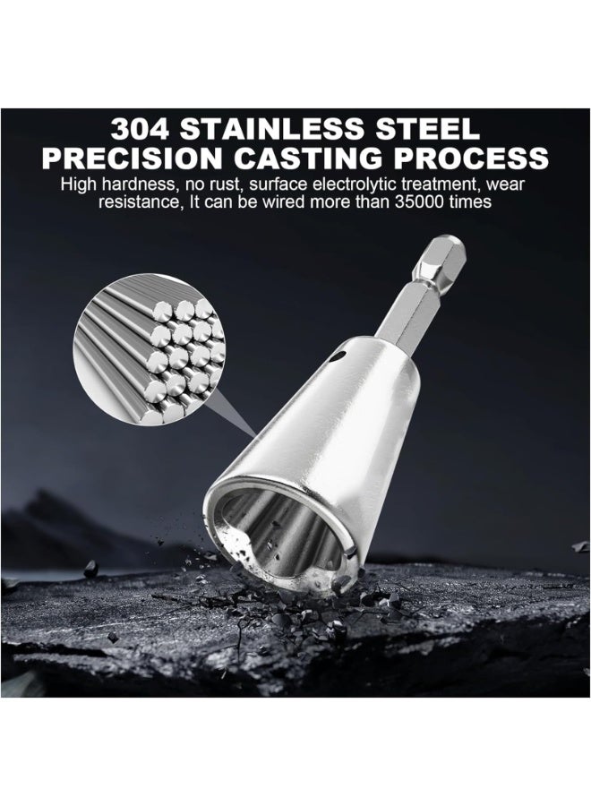 2PCS Wire Twister Tool for Drill, Drill Wire Twister, Wire Twister Wire Connector Wire Twisting Tool, Wire Nut Twister for Electrical Power Drill  - Image 3