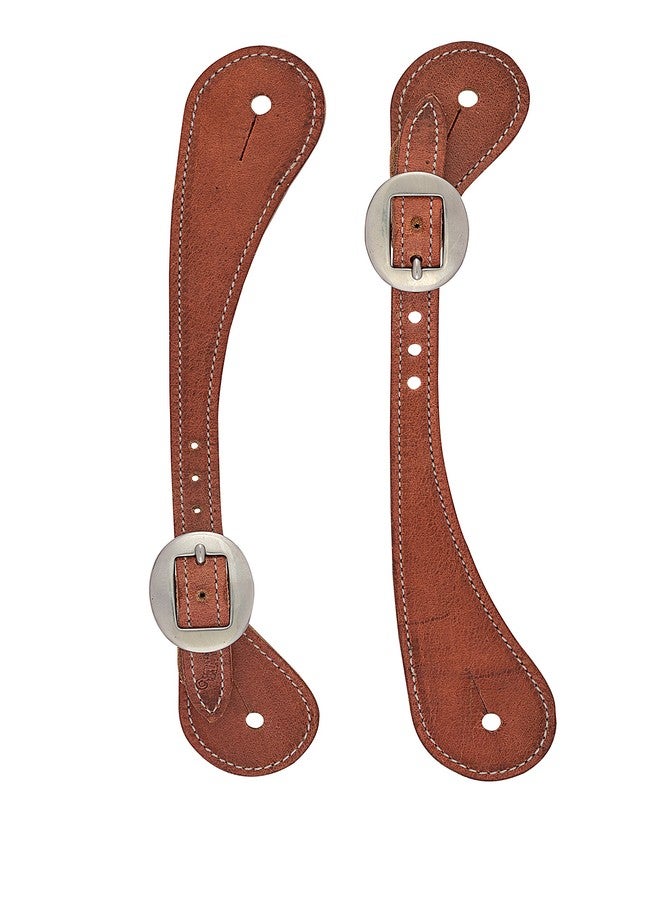 Weaver Leather Mens Shaped Harness Leather Spur Straps