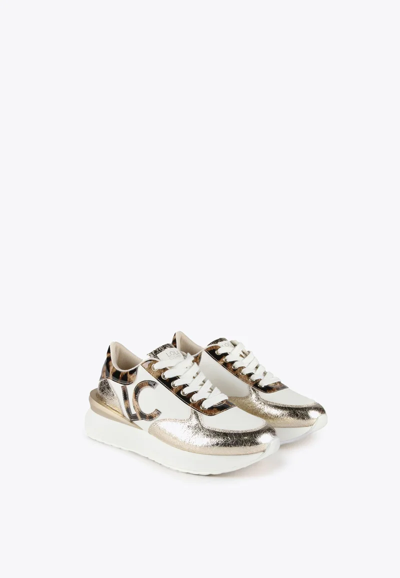 Lola Casademunt Sneakers with animal print details