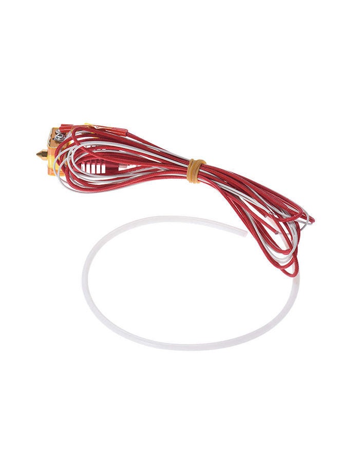 NIBEMINENT 3D Printer Extruder Kit Red/Yellow  - Image 2