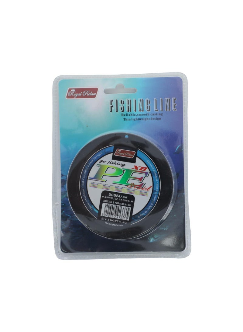 Royal Relax Fishing Line PE11-8G 0.33mm 300Meter