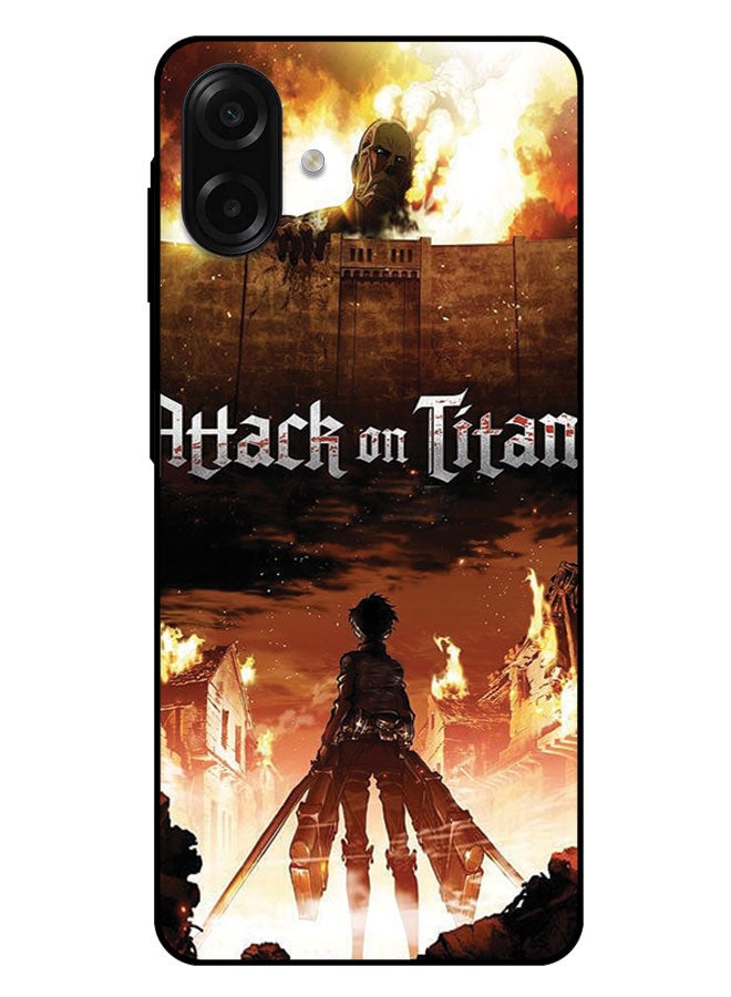 الصيد العين غطاء حماية مطبوع لهاتف سامسونج جالاكسي A07 4G - هجوم العمالقة - Image 1