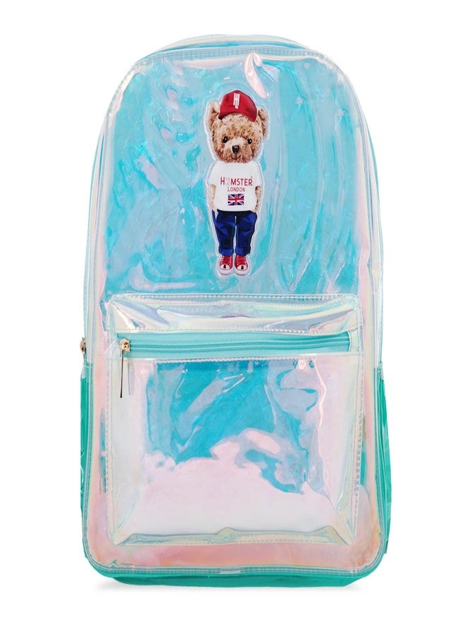 HAMSTER Ted H Backpack - Stylish and Durable Water-Resistant Backpack for Everyday Use(26x12x38cm) (Aqua) - Image 1