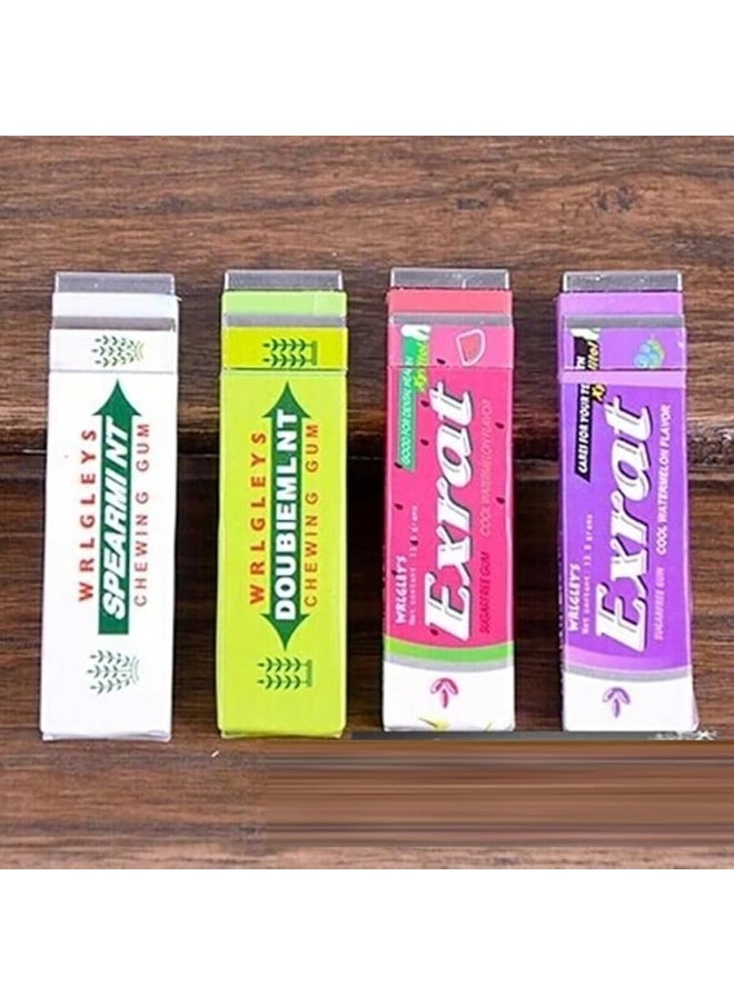 Cooplay 3pcs Shocking Hardcover Chewing Gum Joke Gadget Electric Shock Tricky Prank Gag Funny Toy Fools Day Gift For Halloween