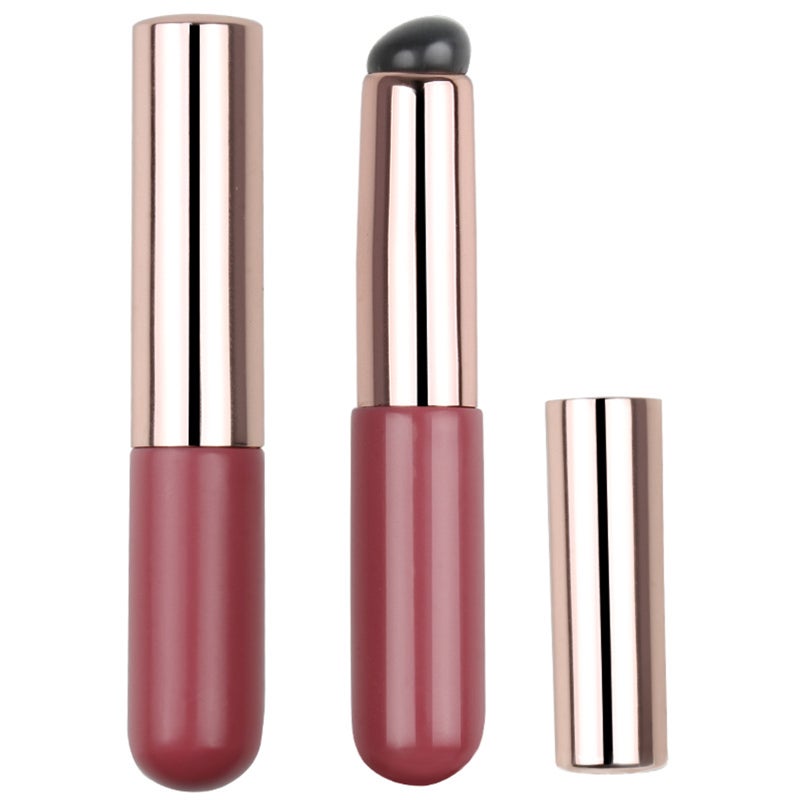 Silicone Makeup Brush Silicone Lipstick Brush Highlighting Brush Finger Portable Lip Brush Beauty Tools - Image 1