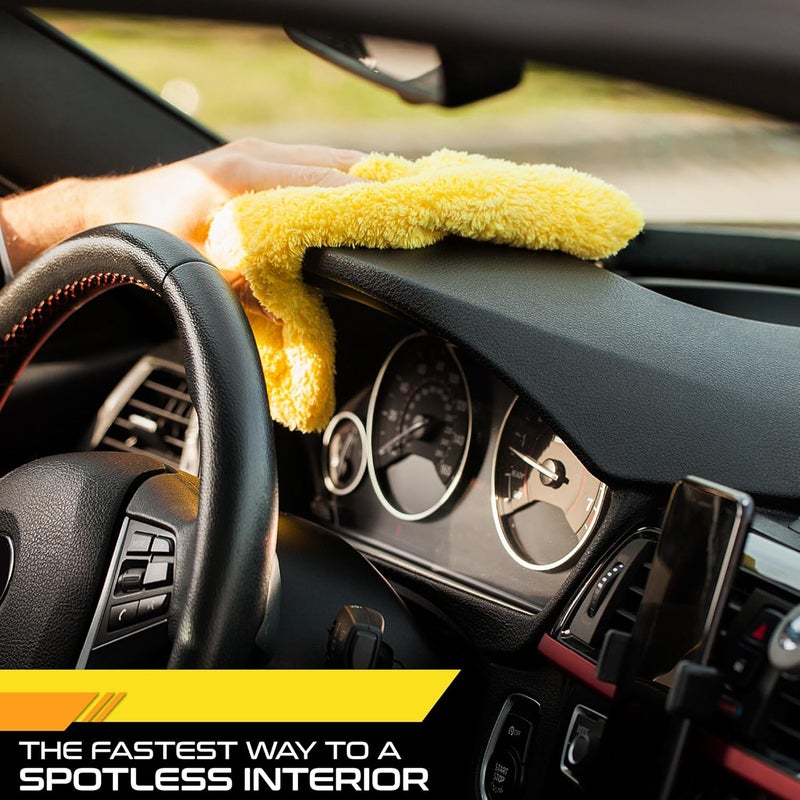 Formula 1 Interior Detailing Protectant Spray, Car Interior Cleaner with Lasting Cherry Fragrance and UV Protection, Safe for Vinyl, Rubber, Plastic, & Dashboard - 10oz. - Image 4