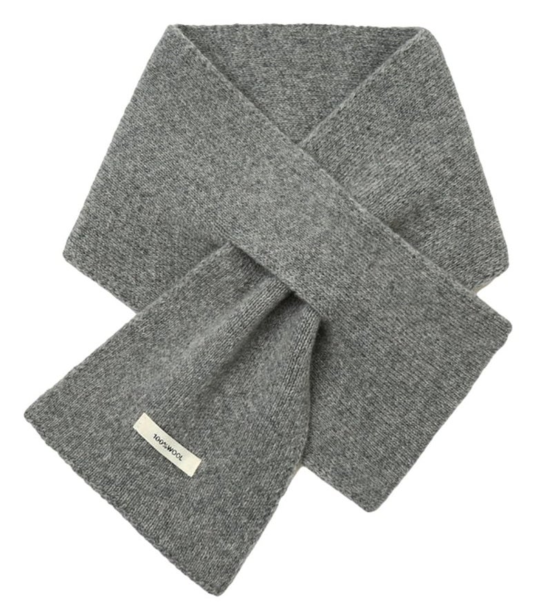 Caistre Womenâ€™s Solid Color Knit Scarfs 2025 Lightweight Short Cashmere Feel Scarf Soft Winter Neck Wraps Accessory - Image 1