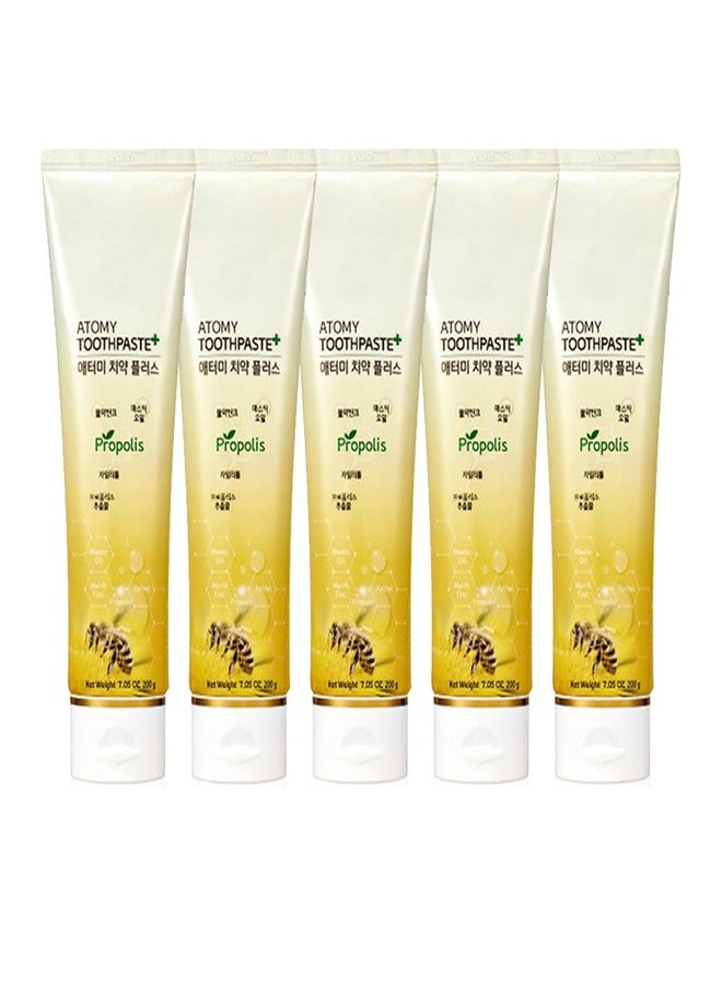 Korean Natural Toothpaste Propolis 200g 5PCS