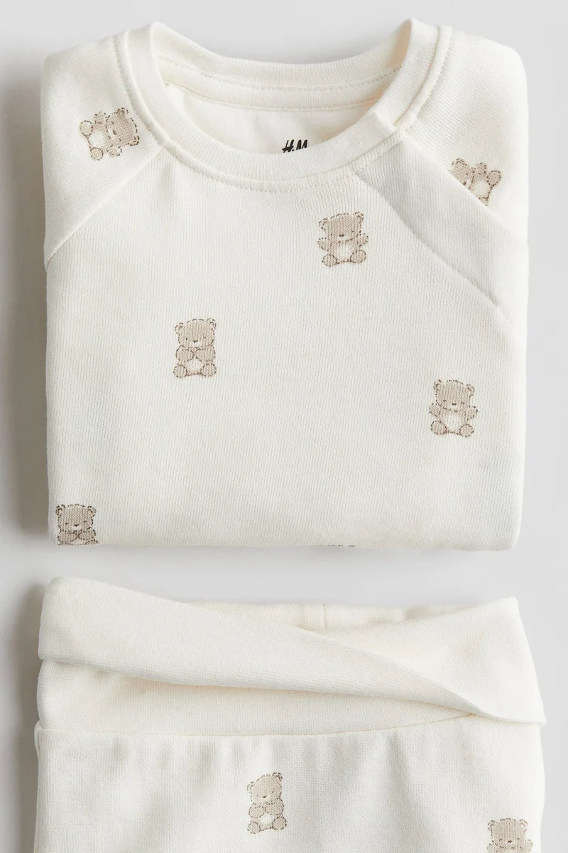 H&M 2-piece cotton set