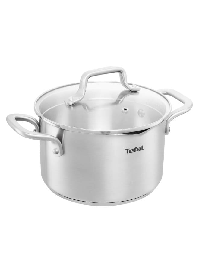 Tefal Duetto Stewpot 28 cm - 220800004 Silver - Image 2