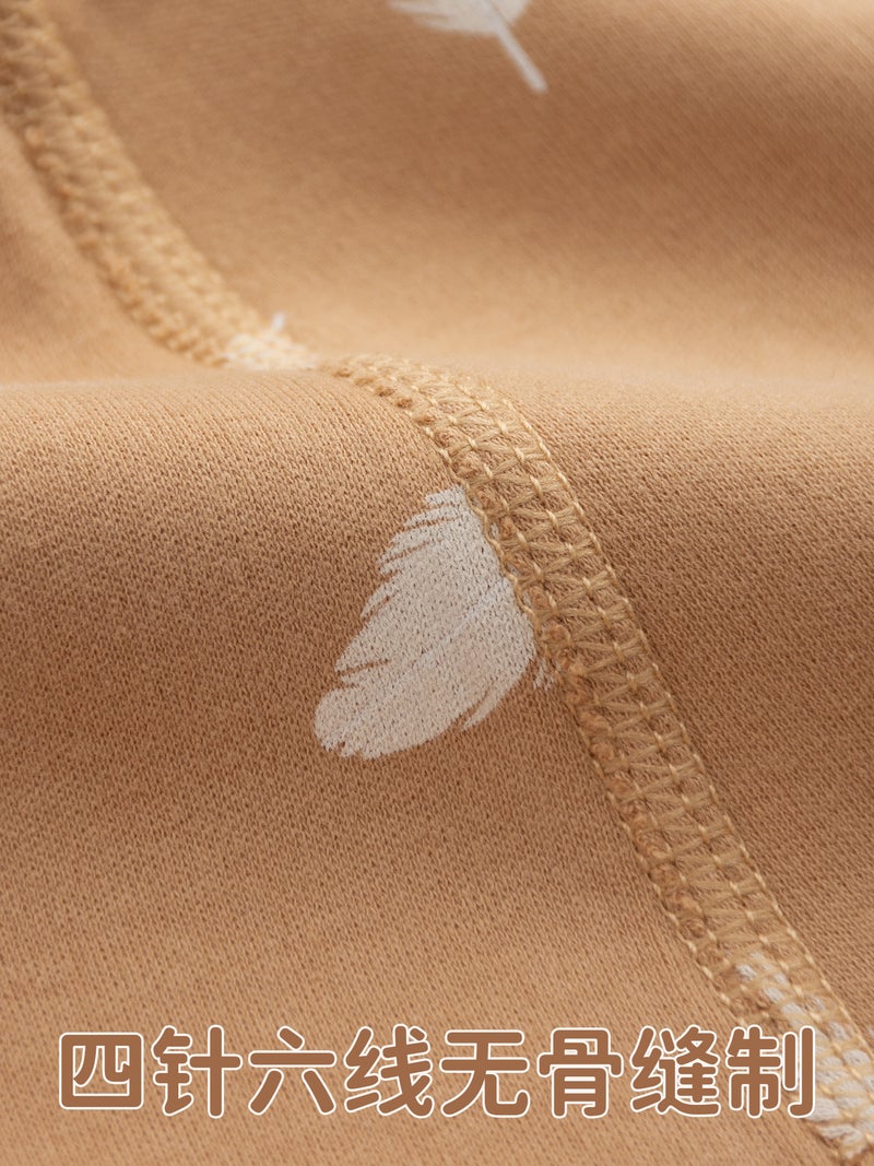 Baby'S Single Layer Cotton Wrap Fart Clothes Cotton Triangle Hayi Baby'S Boneless Newborn Clothes Belly Protection Suit - Image 4