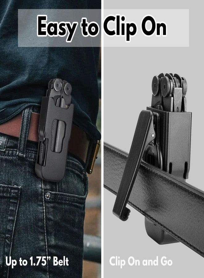 Healvaluefit 360° Holster Sheath for LEATHERMAN WAVE & WAVE + PLUS, Lefty and Righty WAVE Belt Pocket Clip Holder Cover WAVE PLUS Sheath - Image 4