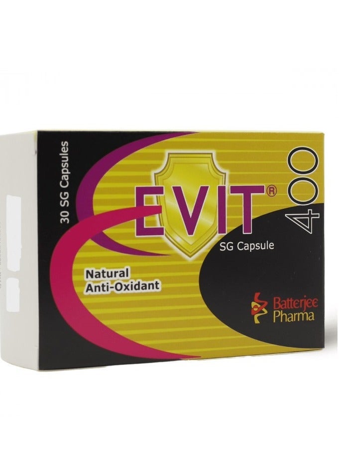 Batterjee Pharma- Evit 400 30's - Image 1