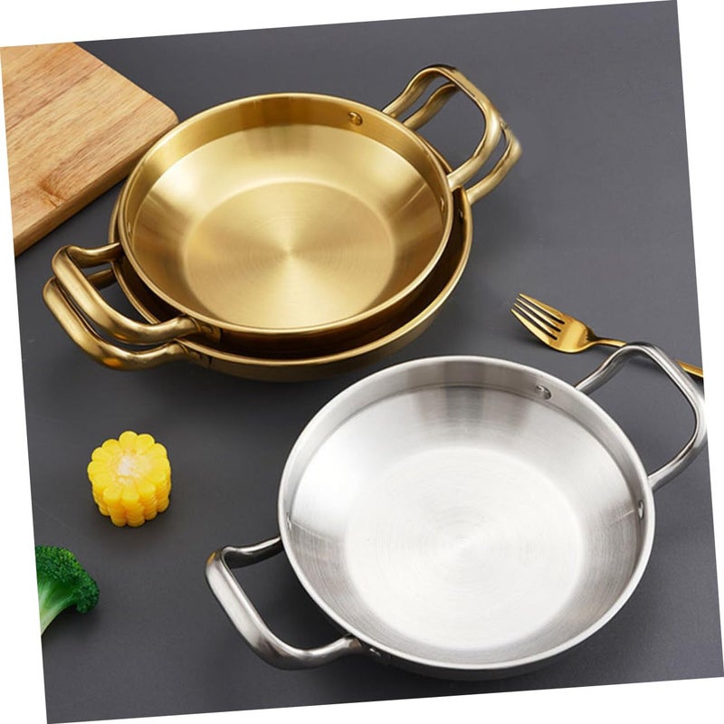 Stainless Steel Hot Pot With Double Handles For Ramen Stews Easy Clean Kitchenware - Image 4