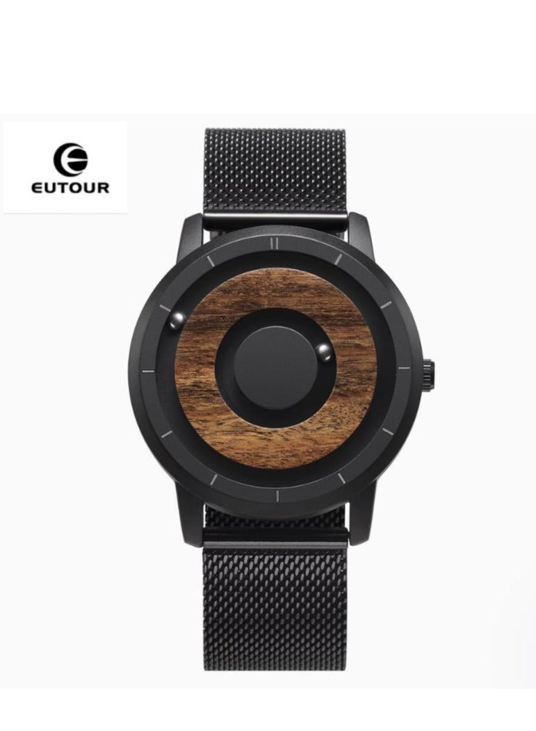 EUTOUR Magnetic Bead Without Pointer Concept Watch, Personalized And Creative Quartz Watch - Image 1