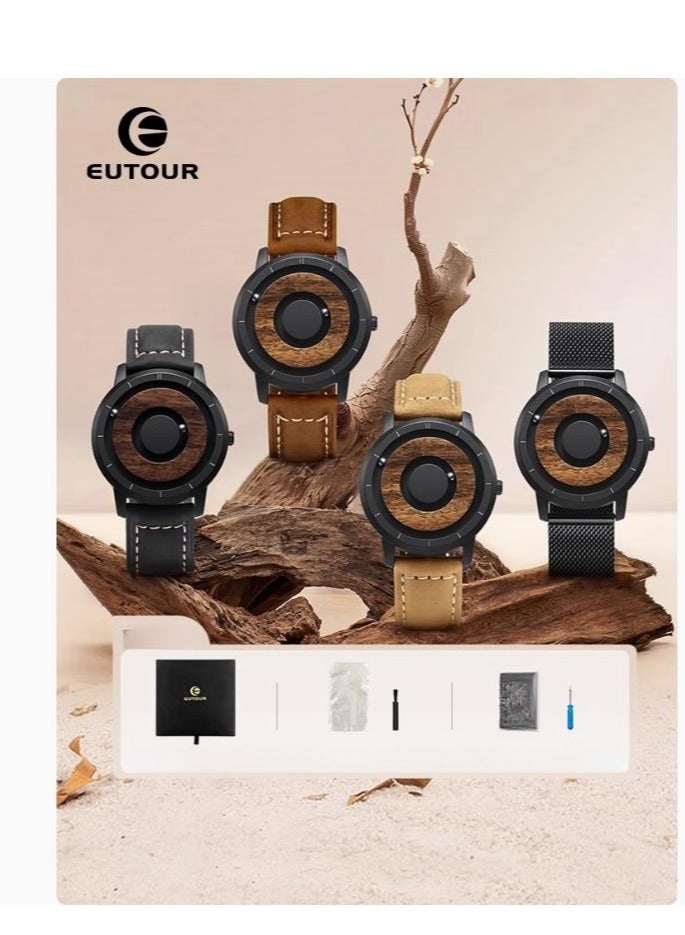EUTOUR Magnetic Bead Without Pointer Concept Watch, Personalized And Creative Quartz Watch - Image 4