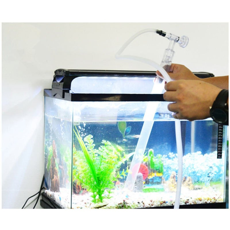 VAYINATO Jeneca Aquarium Fish Tank Manual Water Exchanger, Gravel Cleaner, Fish Waste Remover From Fish Tank Bottom As-666B - Image 2