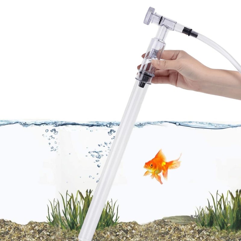 VAYINATO Jeneca Aquarium Fish Tank Manual Water Exchanger, Gravel Cleaner, Fish Waste Remover From Fish Tank Bottom As-666B - Image 1