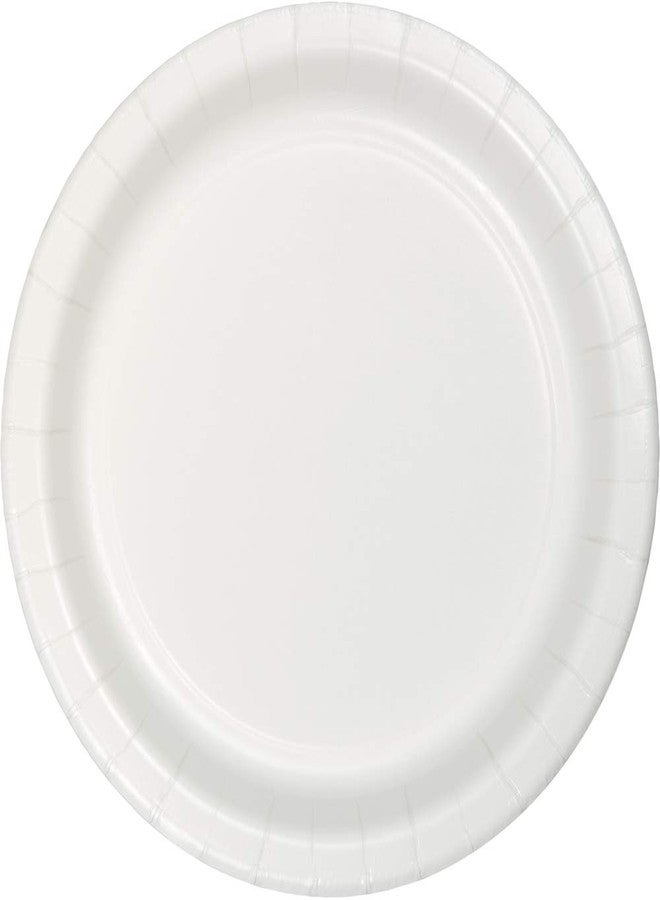 Creative Converting 75-Count Value Pack Paper Dessert Plates, White - - Image 1
