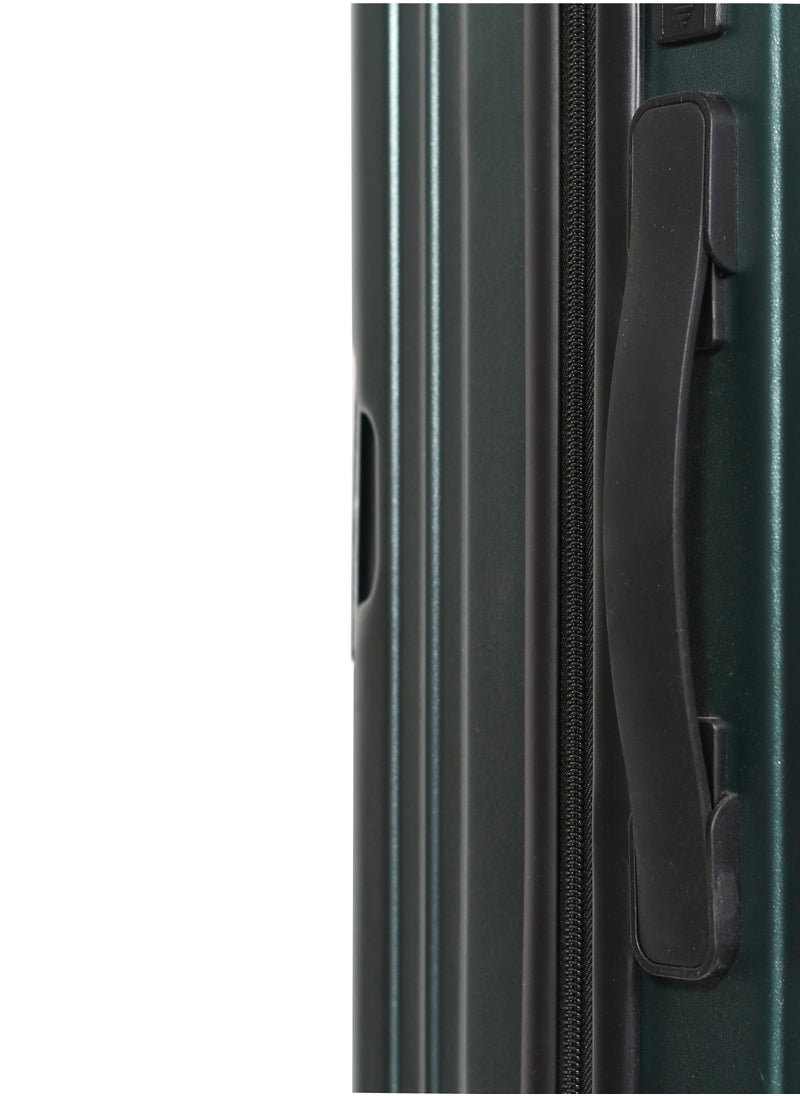 Lightweight modern Morano travel bag made of hard ABS material Green Size: 37 cm*22 cm*48 cm