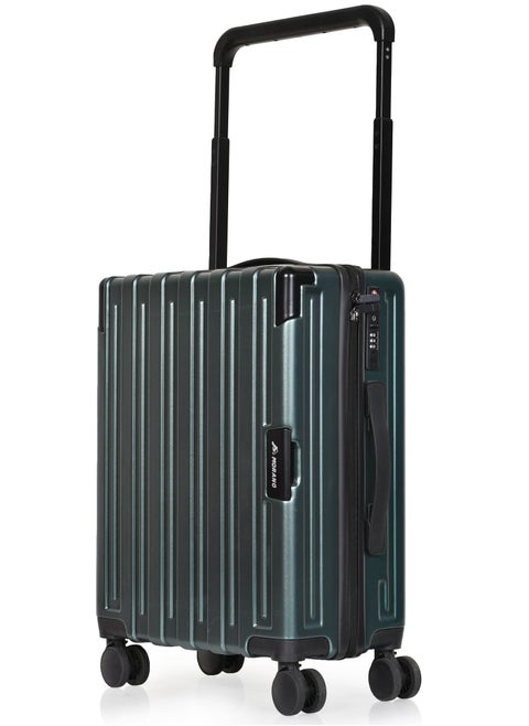 Lightweight modern Morano travel bag made of hard ABS material Green Size: 37 cm*22 cm*48 cm