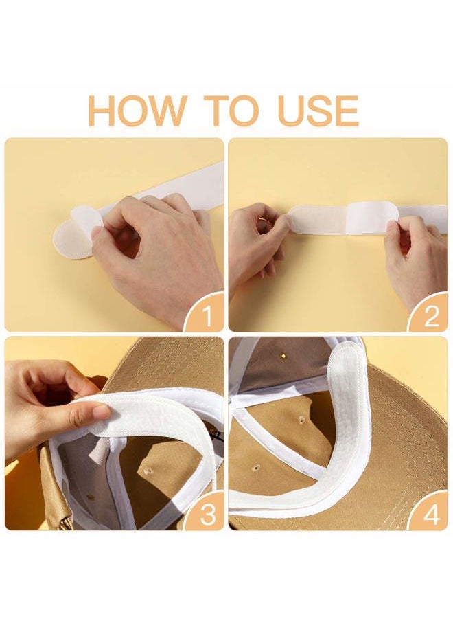 Artibetter - 50pcs Disposable Collar Protector Sweat Pads - White Collar Grime, 50 Pack Self-Adhesive Neck Liner Pads Feel All Day Against Collar Sweat & Stains - Image 1