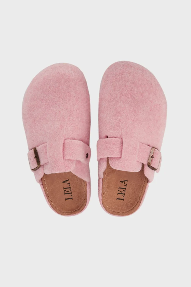 Lela Belted Felt Winter Home Slippers Women's Slippers 6711001