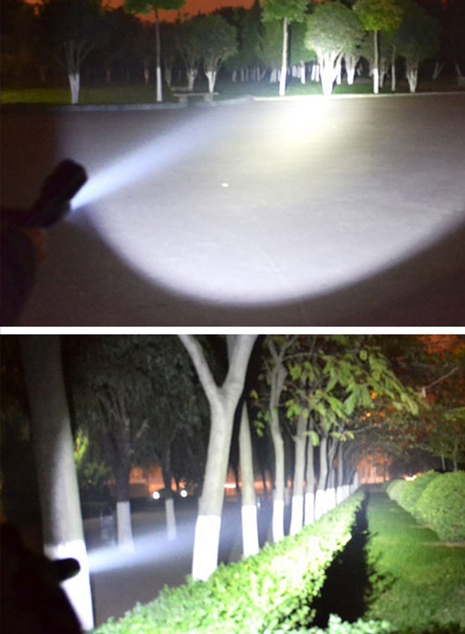 مصباح يدوي LED مقاوم للماء، أبعاده 14.6 × 4.5 × 2.7 سم - Image 1