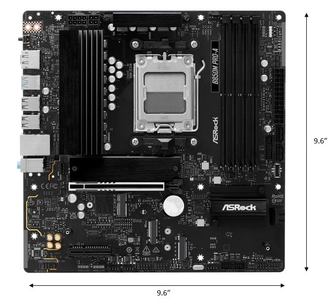 ASRock MB ASRock AMD AM5 B850M ProA - Image 3