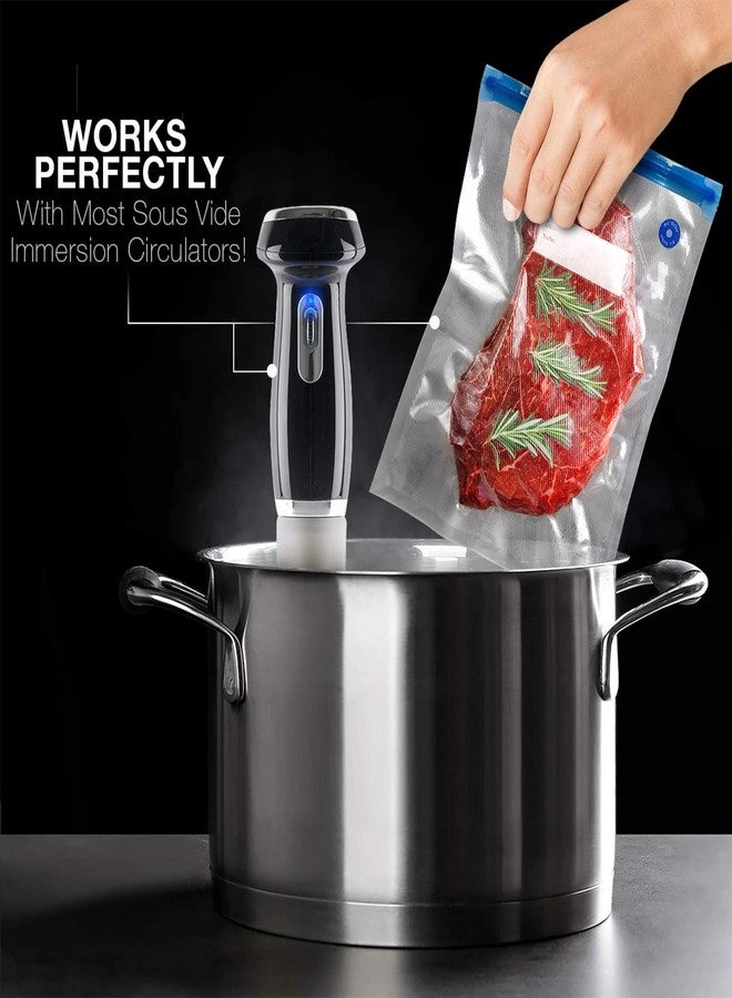VICARKO 30 Vacuum Zipper Bags, Vacuum Sealer Bags, Food Storage, Reusable Bags, with Double Layers, BPA Free, 4.3L, 13.5 x 10.5" - Image 4