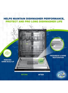 True Fresh Dishwasher Cleaner and Deodorizer Tablets 18-Pack of 20g Deep Cleaning - Heavy Duty Degreaser Dish Washer Clean Pods Formulated to Smelly Machines  - Image 3