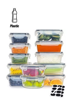 12 Pieces Transparent