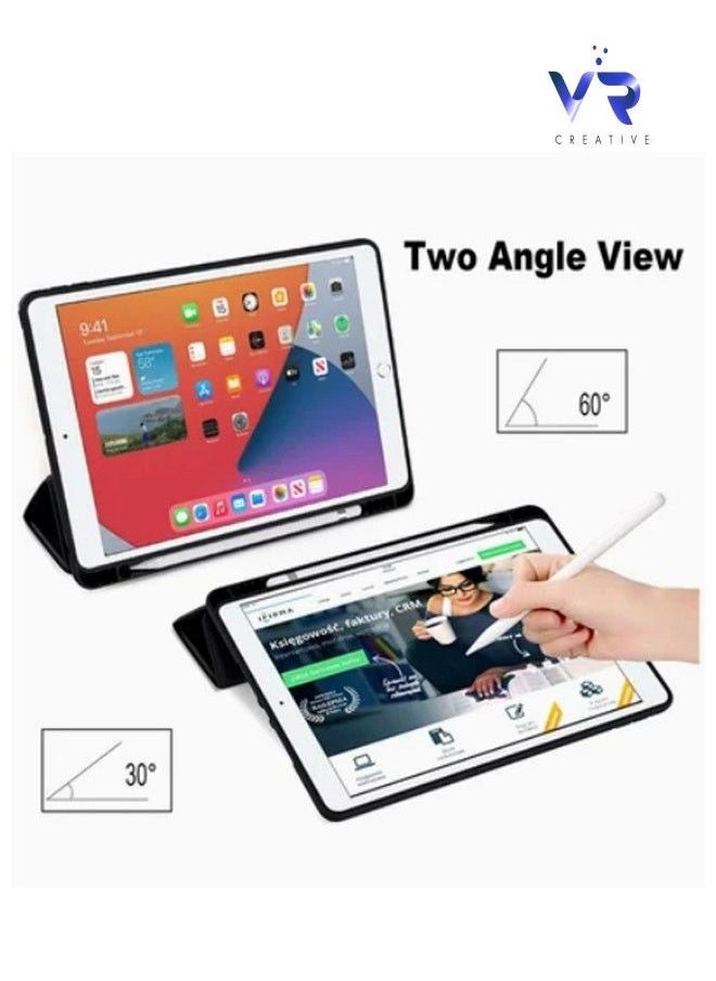 VR CREATIVE - Protective Smart Folio Flip Case Cover For Apple Ipad 10.2 (2019) Minnie Mouse Design Multicolour - Image 1