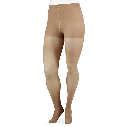 Juzo Soft 2002 30-40mmhg Closed Toe Compression Pantyhose, 1 (I) Short, Black - Image 1