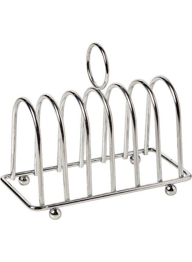 Stainless Steel Toast Rack 19cm Organiser, Chrome 6 Slice Bread Holder Stand - pzsku/Z490A1B43347FA2E1D271Z/45/_/1722071590/825a4cb0-1245-4c76-9bde-04ee135fdc2a