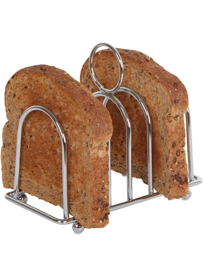 Stainless Steel Toast Rack 19cm Organiser, Chrome 6 Slice Bread Holder Stand - pzsku/Z490A1B43347FA2E1D271Z/45/_/1722071591/3078fae0-8dc3-424c-901e-144d2d879b7b