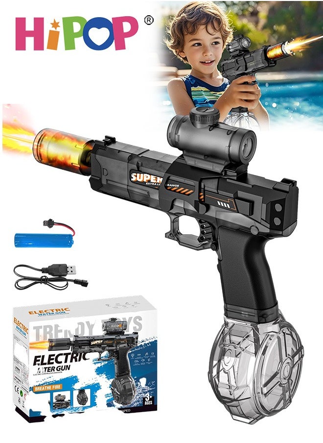HIPOP Water Blaster Toy for Kids, Electric Succession Water with Large Capacity, Children's Water Play Toy, Fighting Toy Water, and 8-Meter Shooting Range for Kids  - Image 1