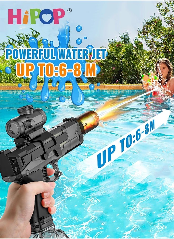 HIPOP Water Blaster Toy for Kids, Electric Succession Water with Large Capacity, Children's Water Play Toy, Fighting Toy Water, and 8-Meter Shooting Range for Kids  - Image 3