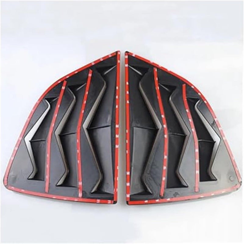 Wivplex Car Rear Louver Trim Sticker for Jazz 2014-2019 - Image 2