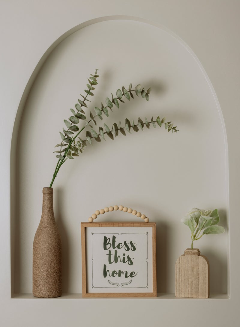 Words Co. Classic Arch Wooden Vase - Image 2