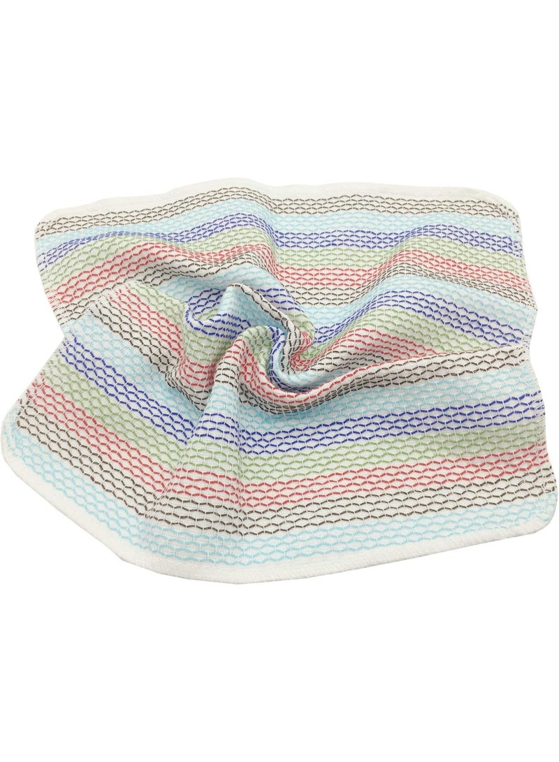 Mia'sDream Mia'sDream Cleaning Rags Tidy Cotton Dish Cloths Dish Rags Cleaning Cloth, Absorbent Odor Free Dishcloths Kitchen Dish Towels, 13inch x 13inch 8 Pack Multi Colors - Image 3