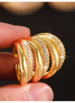 GOLDMAX 21k Gold Plated Ring For Women One Size  - Image 3