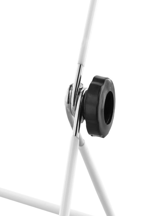 HAKZEON 20 Pack 7 x 5.5 Inch Wire Easel Stands, Adjustable Metal Wire Display Stands, White Wire Foldable Holder for Kitchenware, Book, Artwork, Picture Frame, Magazine - Image 3