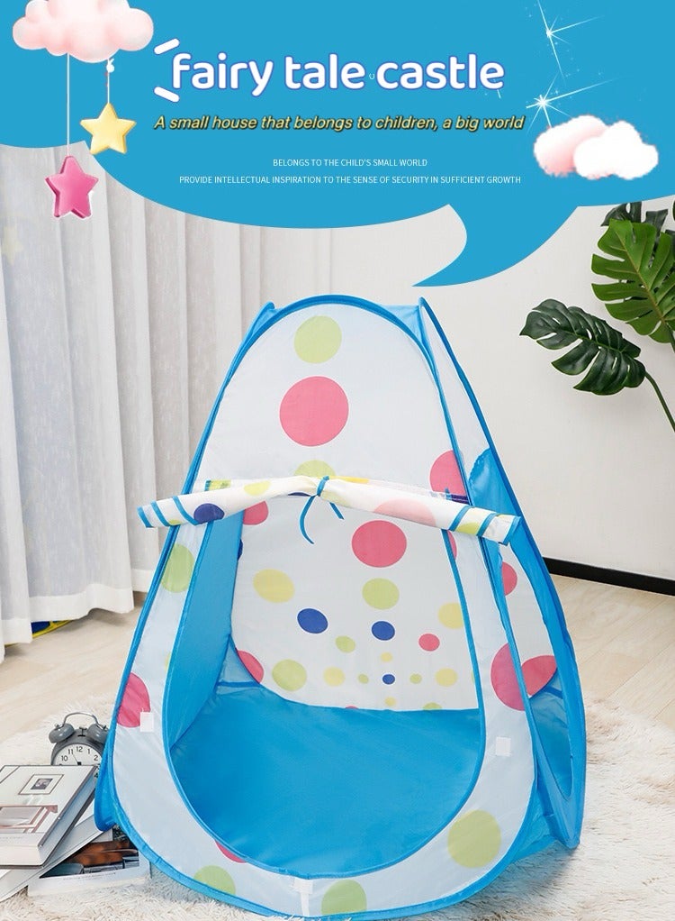 3 من أصل 1 مطوية محمولة في الهواء الطلق في بيت الخيام مع نفق وبركة كرة للأطفال - Image 2